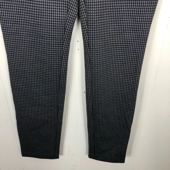 Dalia Houndstooth Pull On Stretch Dress Pants Sz 8 - Picture 7 of 12